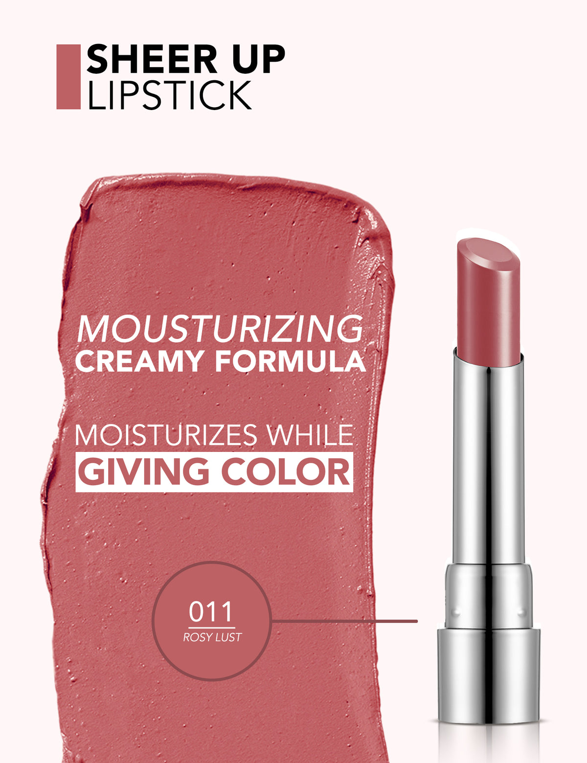 FLORMAR LIPSTICK SHEER UP