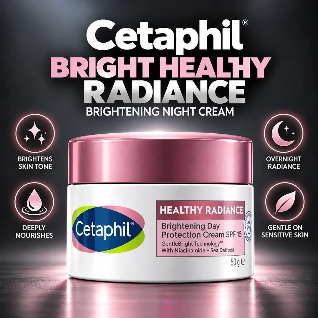 CETAPHIL BRIGHT HEALTHY RADIANCE NIGHT CREAM 50G