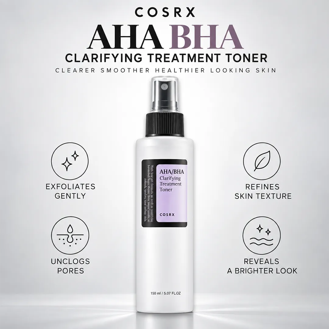 COSRX AHA BHA CLARIFYING TREATMENT TONER 150ML