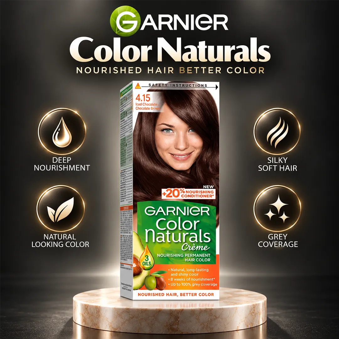 GARNIER COLOR NATURAL 4.15.
