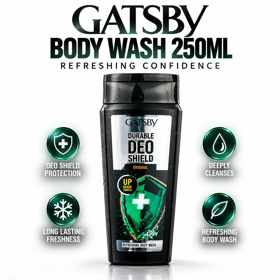 GATSBY BODY WASH 250ML ORIGINAL