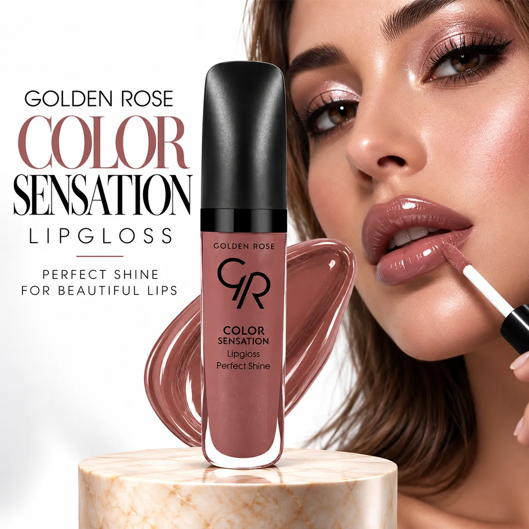 GOLDEN ROSE LIPGLOSS COLOR SENSATION 121