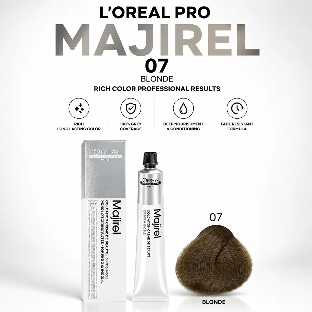 LOREAL PRO MAJIREL HAIR COLOR 07