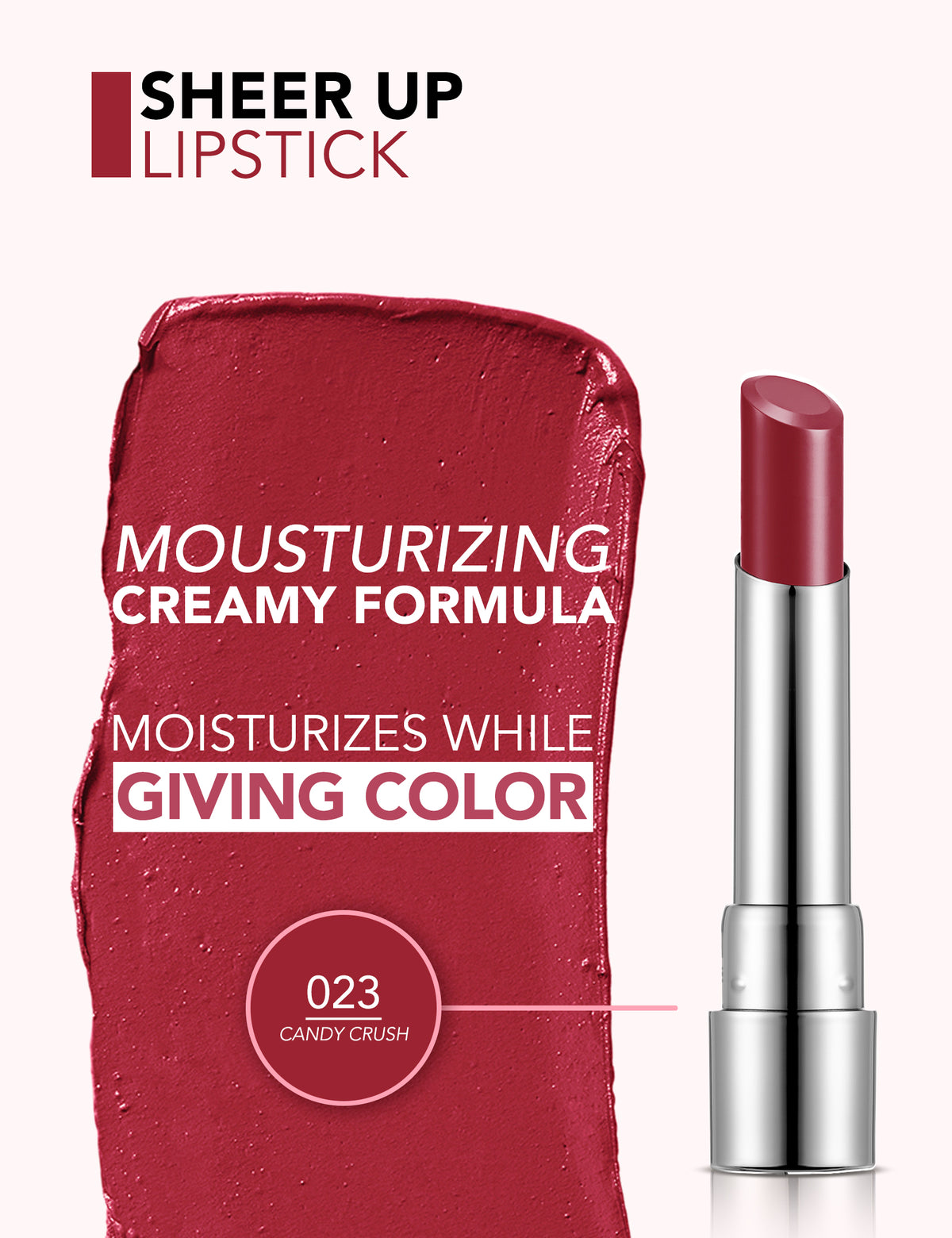 FLORMAR LIPSTICK SHEER UP
