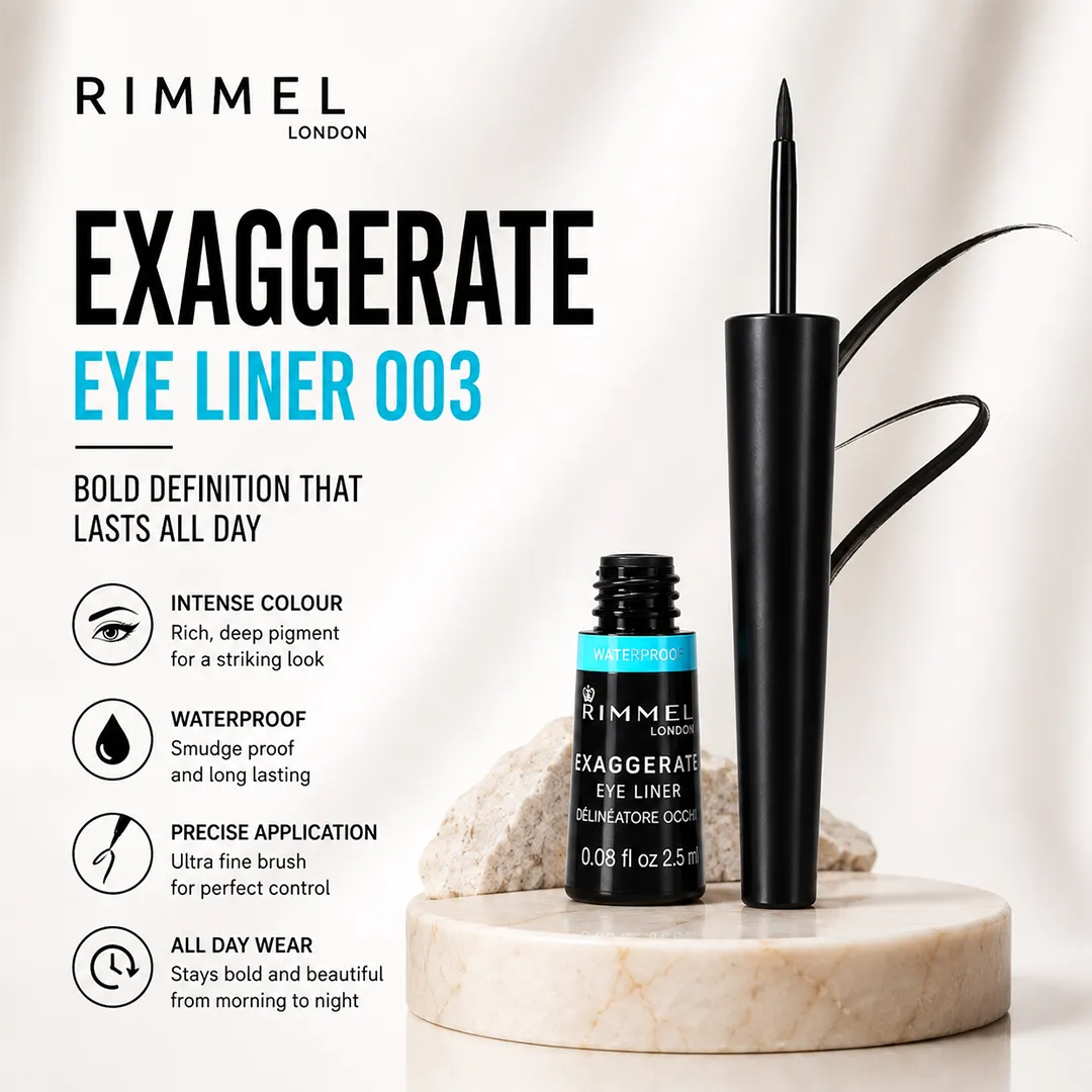 RIMMEL EXAGGERATE EYE LINER 003