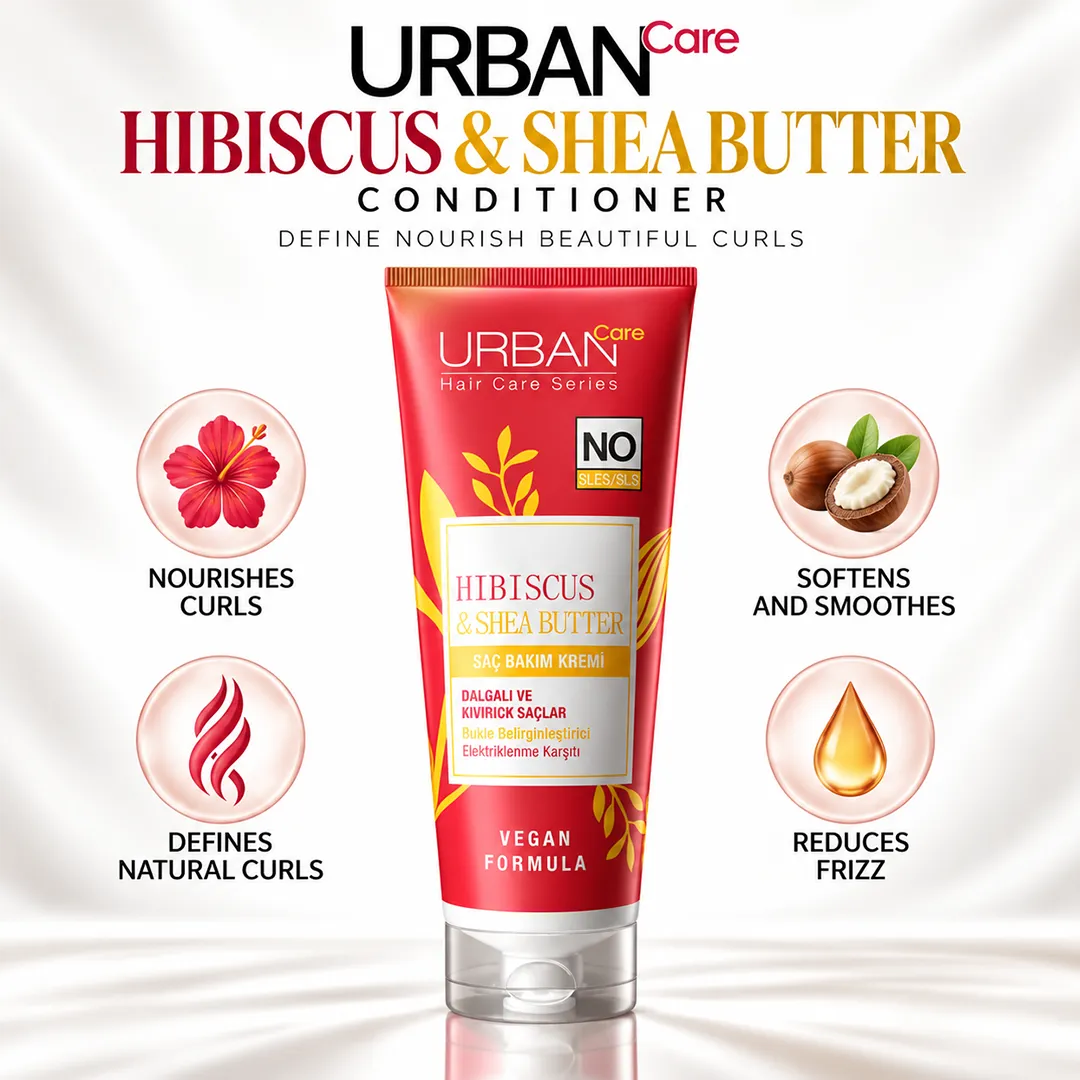 URBAN CARE TWISTED CURLS HIBISCUS CONDITIONER 250ML