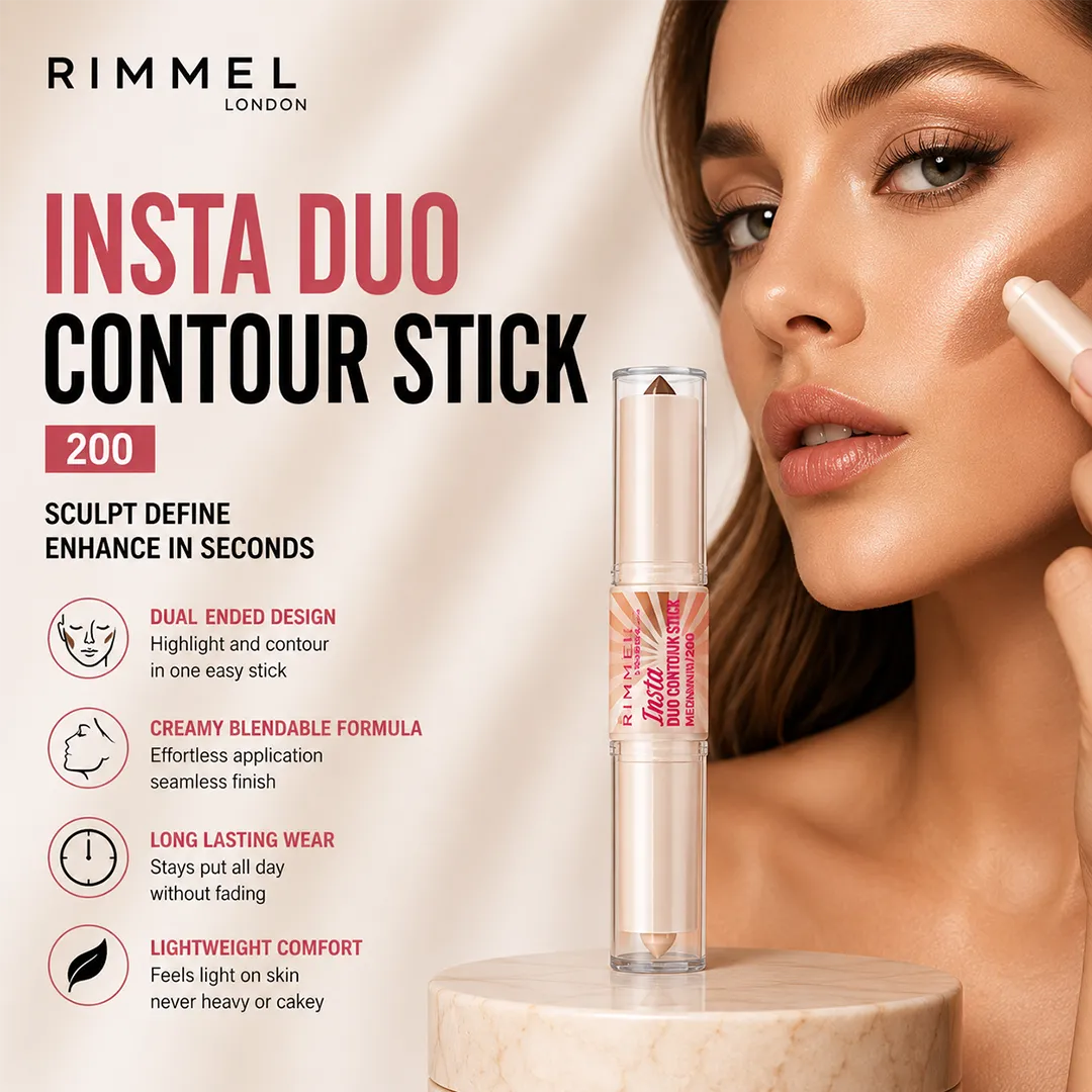 RIMMEL CONTOUR STICK INSTA DUO 200