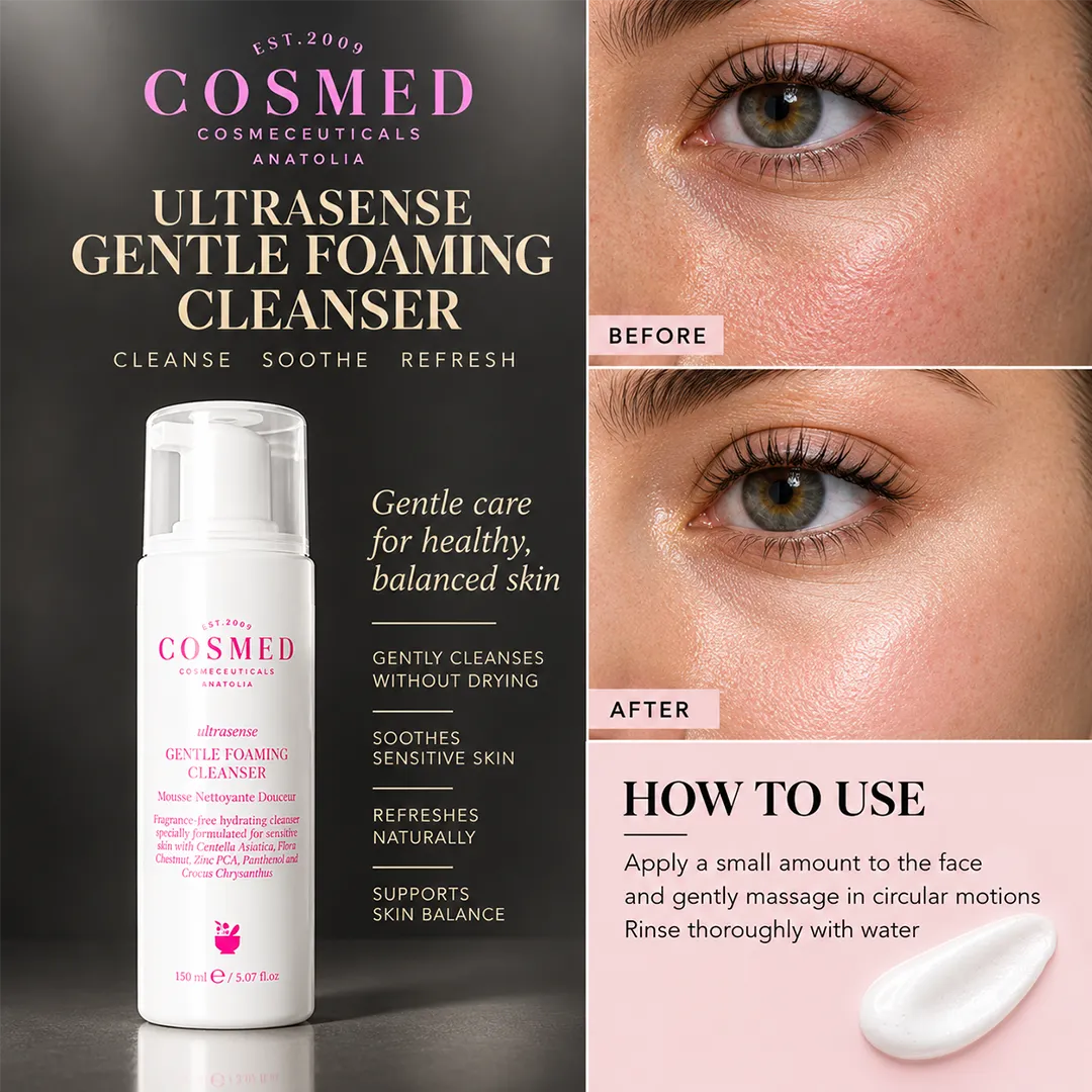 COSMED ULTRASENSE GENTLE FOAMING CLEANSER 150ML