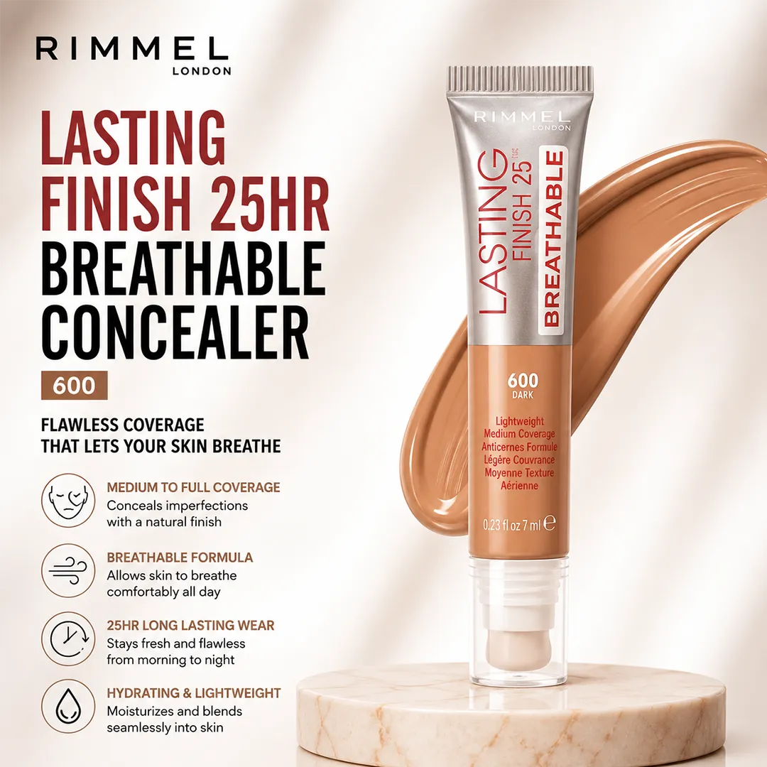 RIMMEL CONCEALER LASTING FINISH 25HR BREATHABLE 600