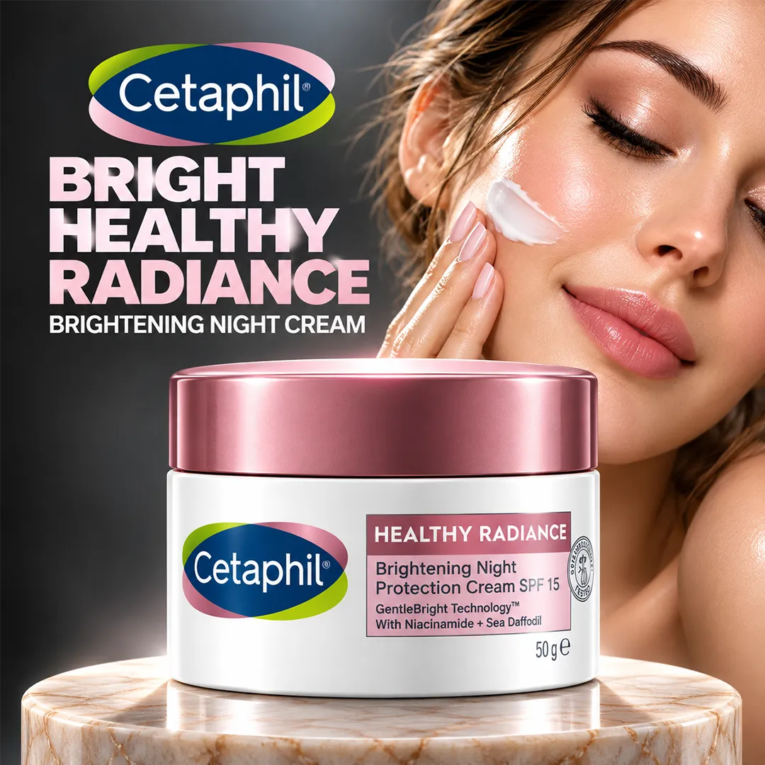 CETAPHIL BRIGHT HEALTHY RADIANCE NIGHT CREAM 50G