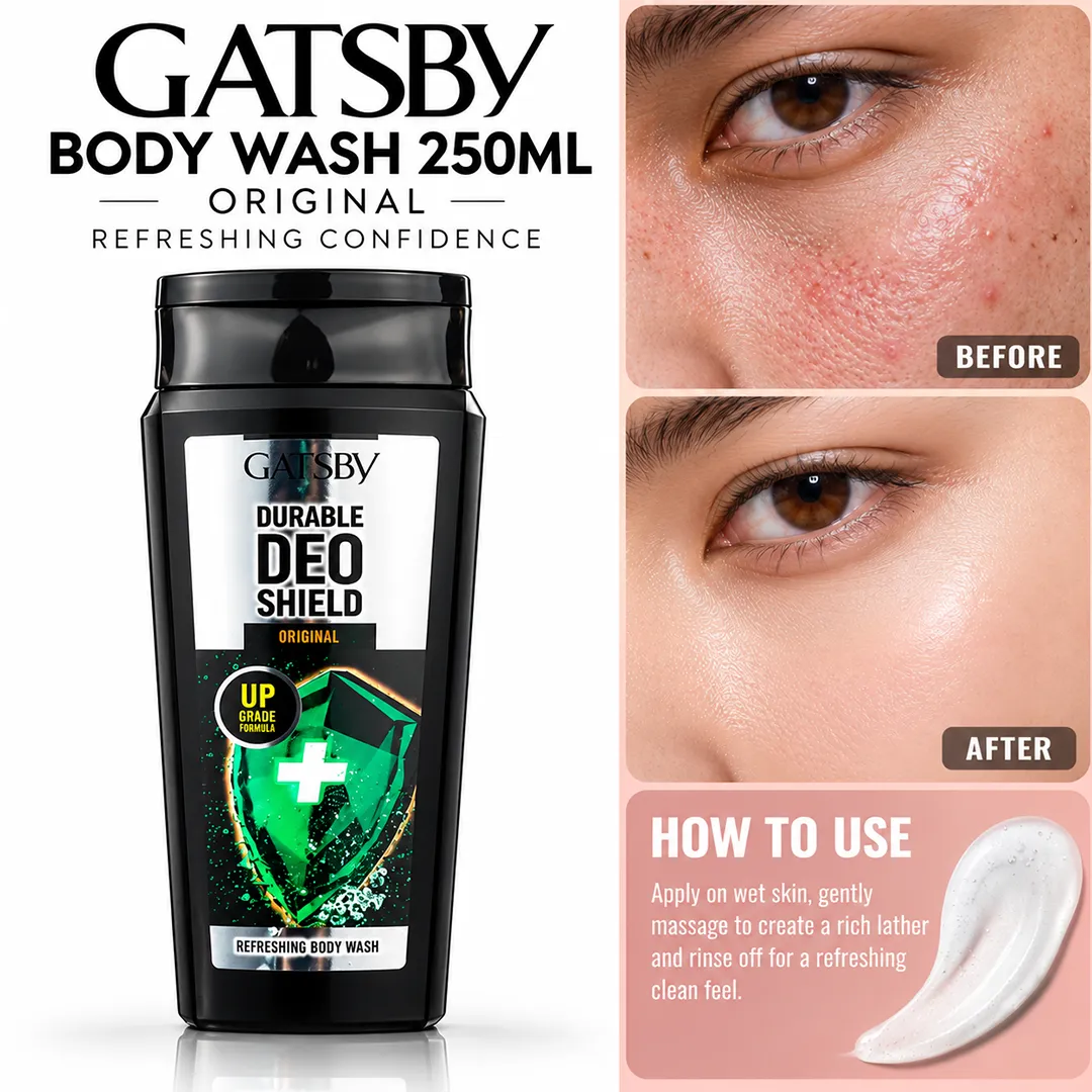 GATSBY BODY WASH 250ML ORIGINAL