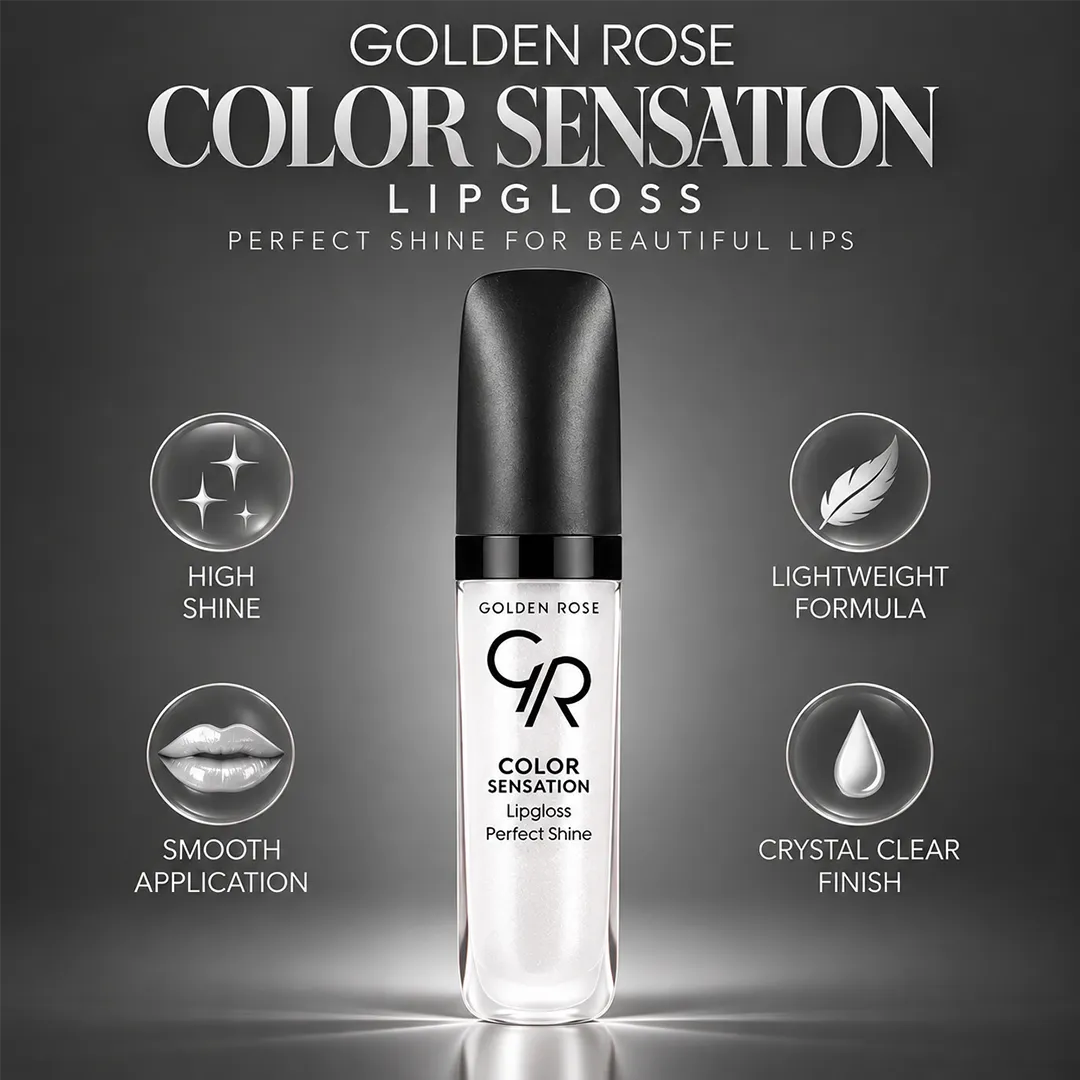 GOLDEN ROSE LIPGLOSS COLOR SENSATION 124