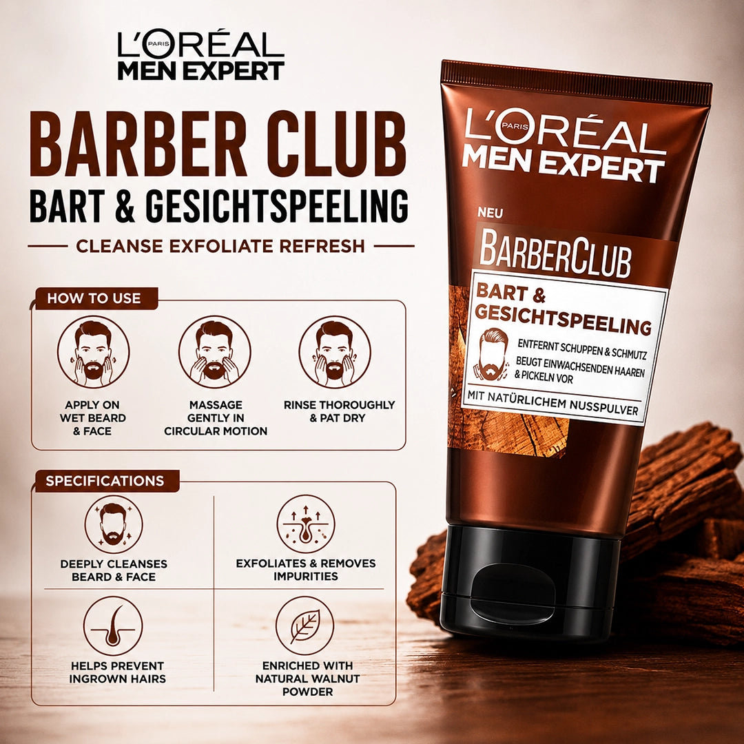 LOREAL MEN EXPERT BARBER CLUB 100ML