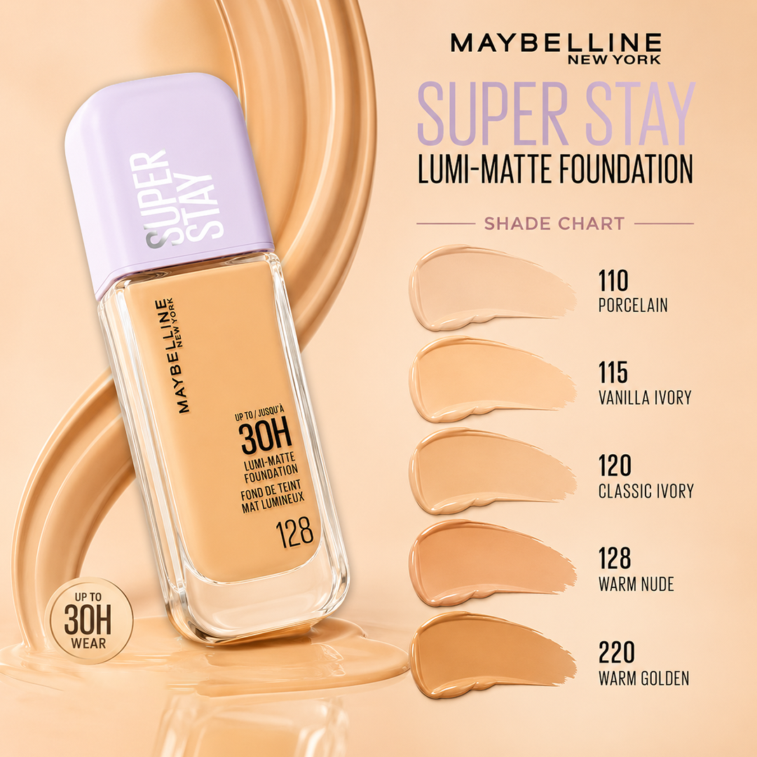 MAYBELLINE SUPER STAY LUMI MATTE FOUNDATION 35ML