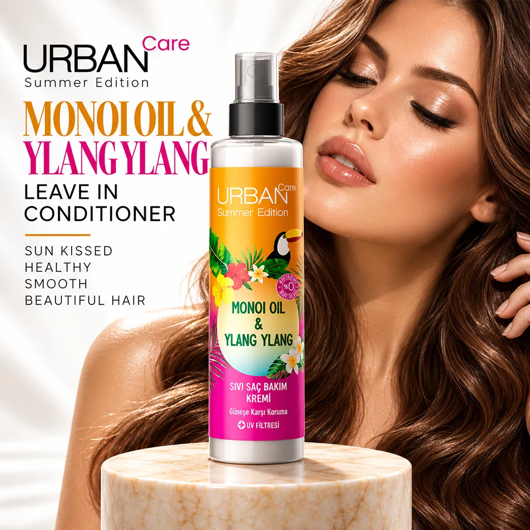 URBAN CARE MONOI OIL & YLANG YLANG LEAVE IN CONDITIONER 200M