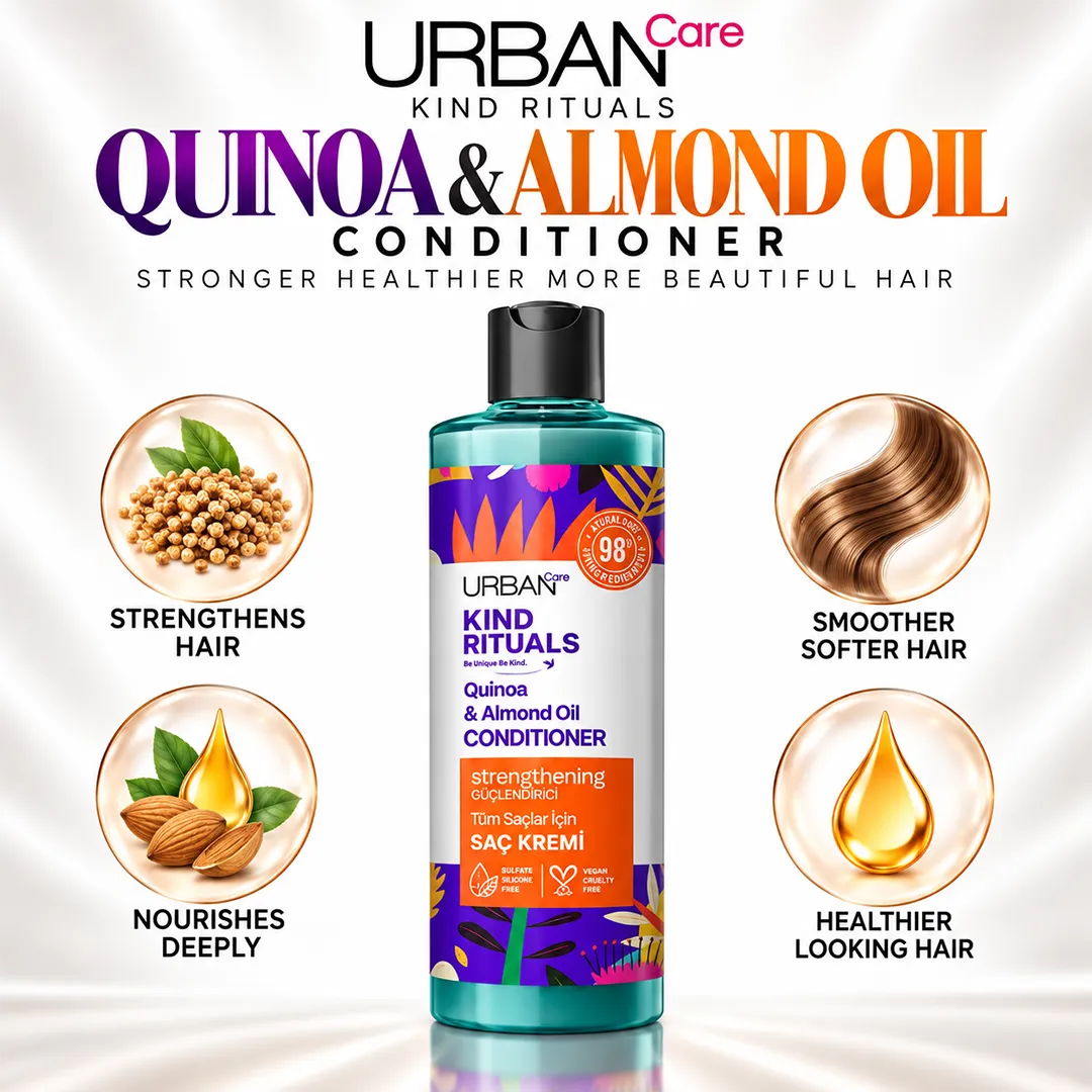 URBAN CARE QUINOA & ALMOND OIL CONDITIONER 250ML