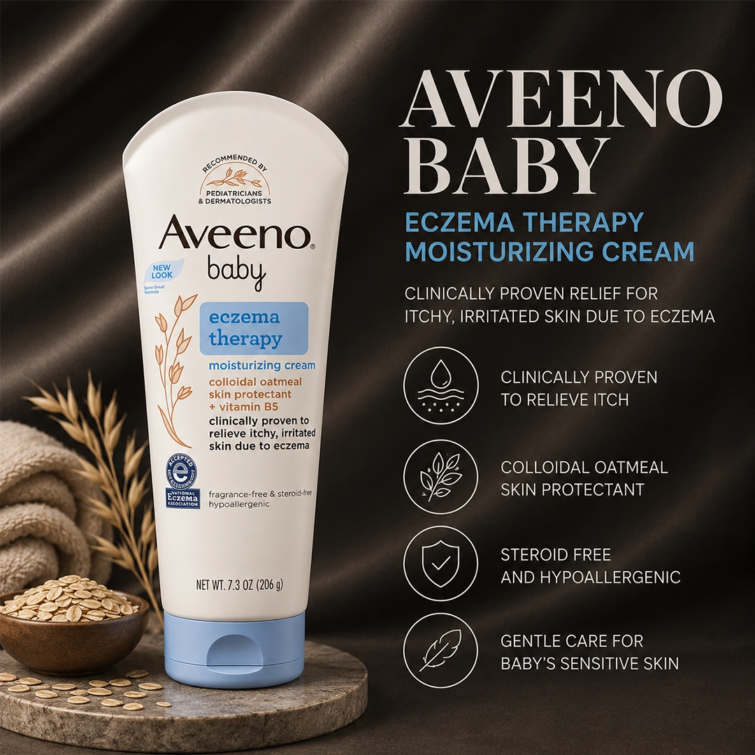 AVEENO BABY ECZEMA CREAM 206G
