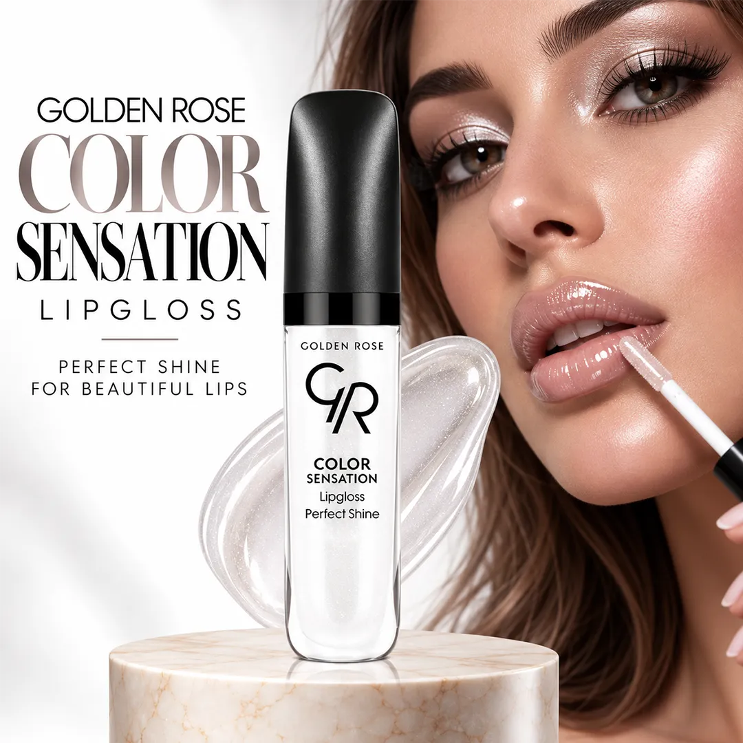 GOLDEN ROSE LIPGLOSS COLOR SENSATION 124