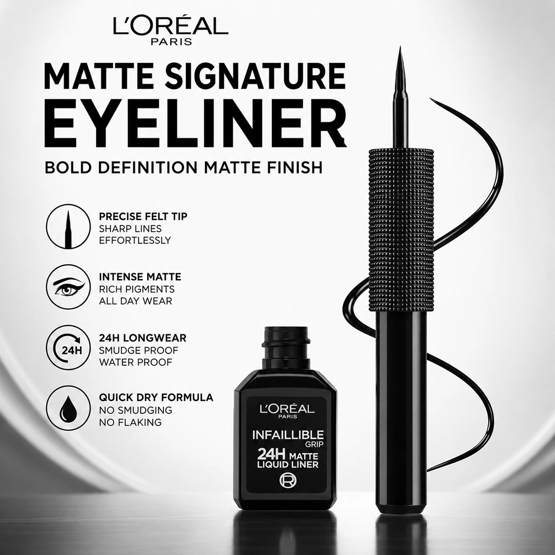 LOREAL MATTE SIGNATURE EYELINER