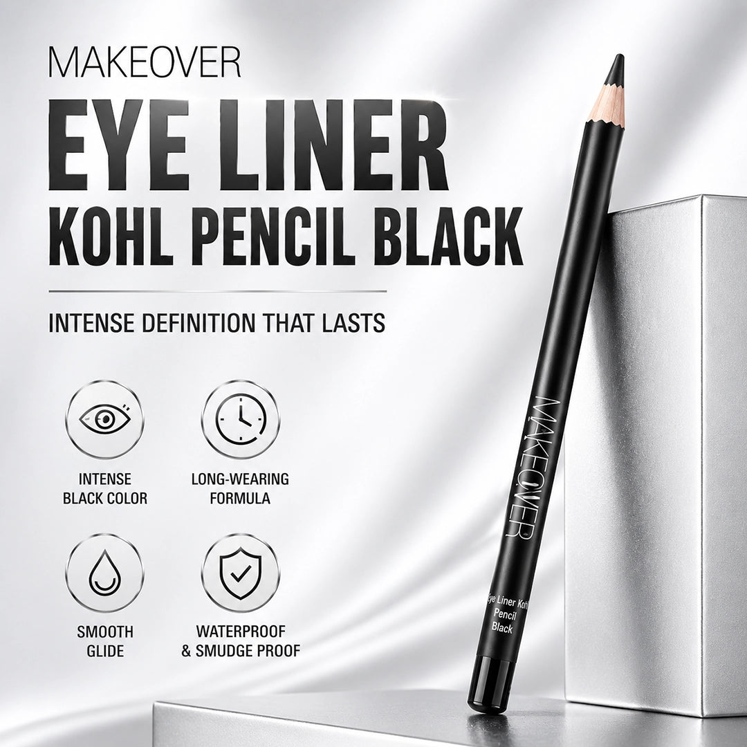 MAKEOVER EYE LINER KOHL PENCIL BLACK