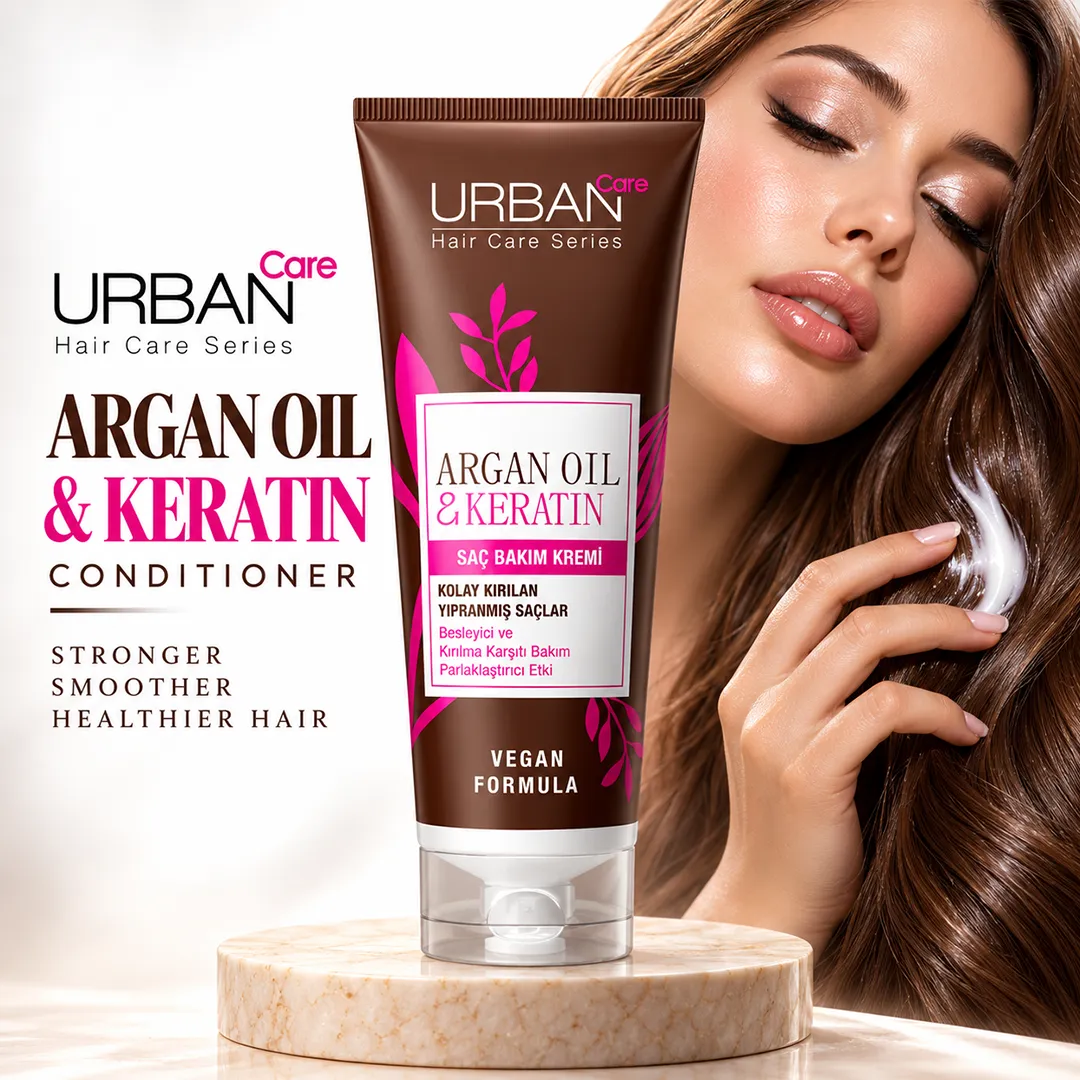 URBAN CARE ARGAN OIL & KERATIN CONDITIONER 250ML