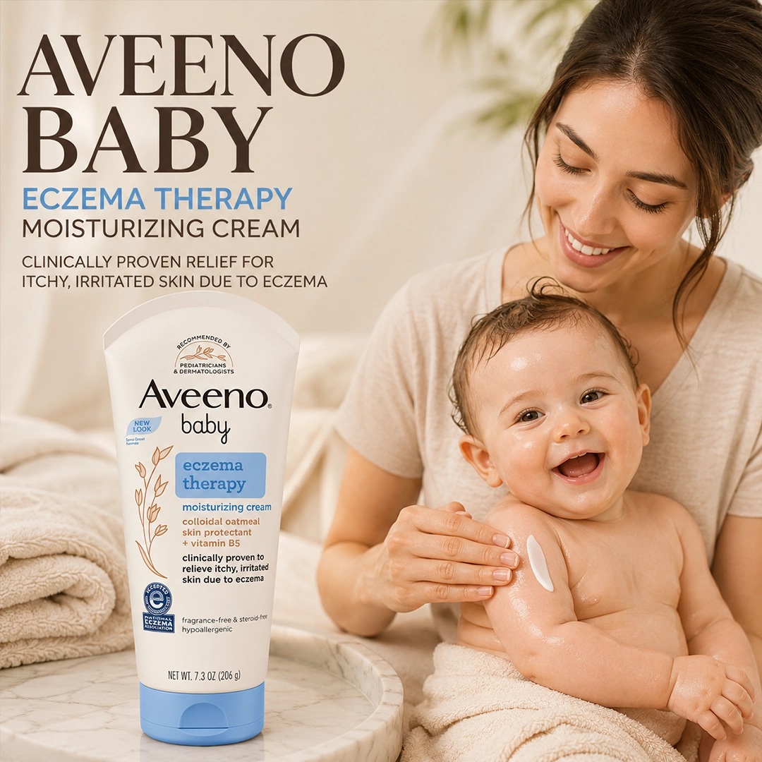 AVEENO BABY ECZEMA CREAM 206G