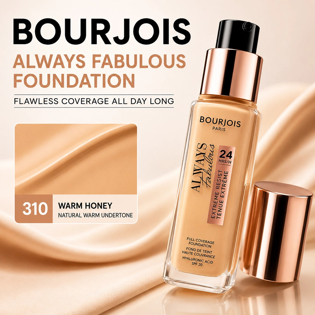 BOURJOIS ALWAYS FABULOUS FOUNDATION 310