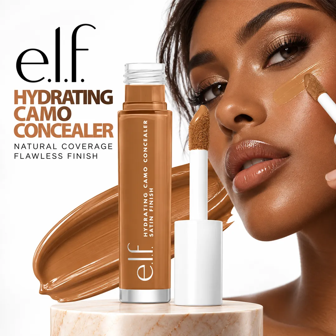 ELF HYDRATING CAMO CONCEALER 6ML DEEP CARAMEL