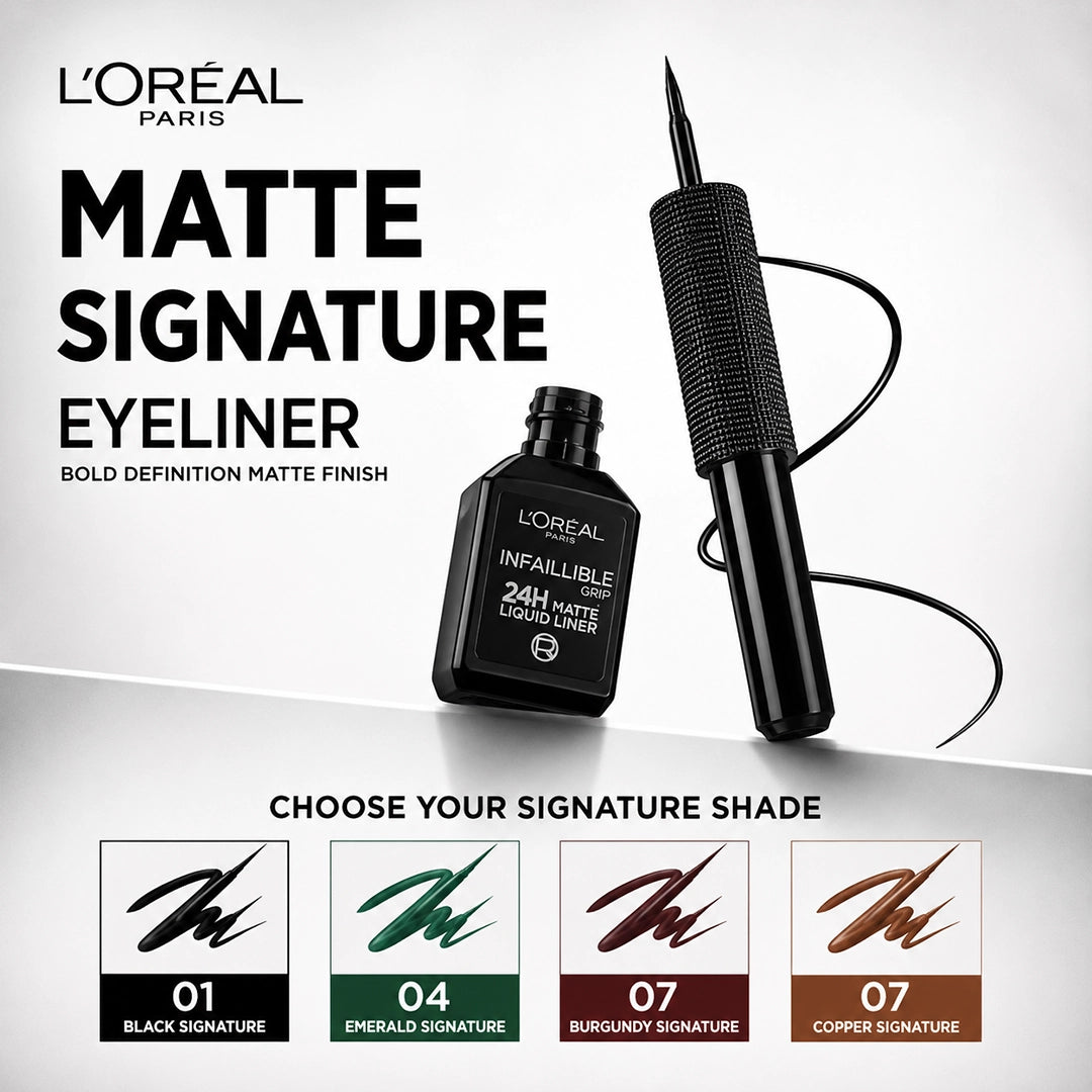 LOREAL MATTE SIGNATURE EYELINER