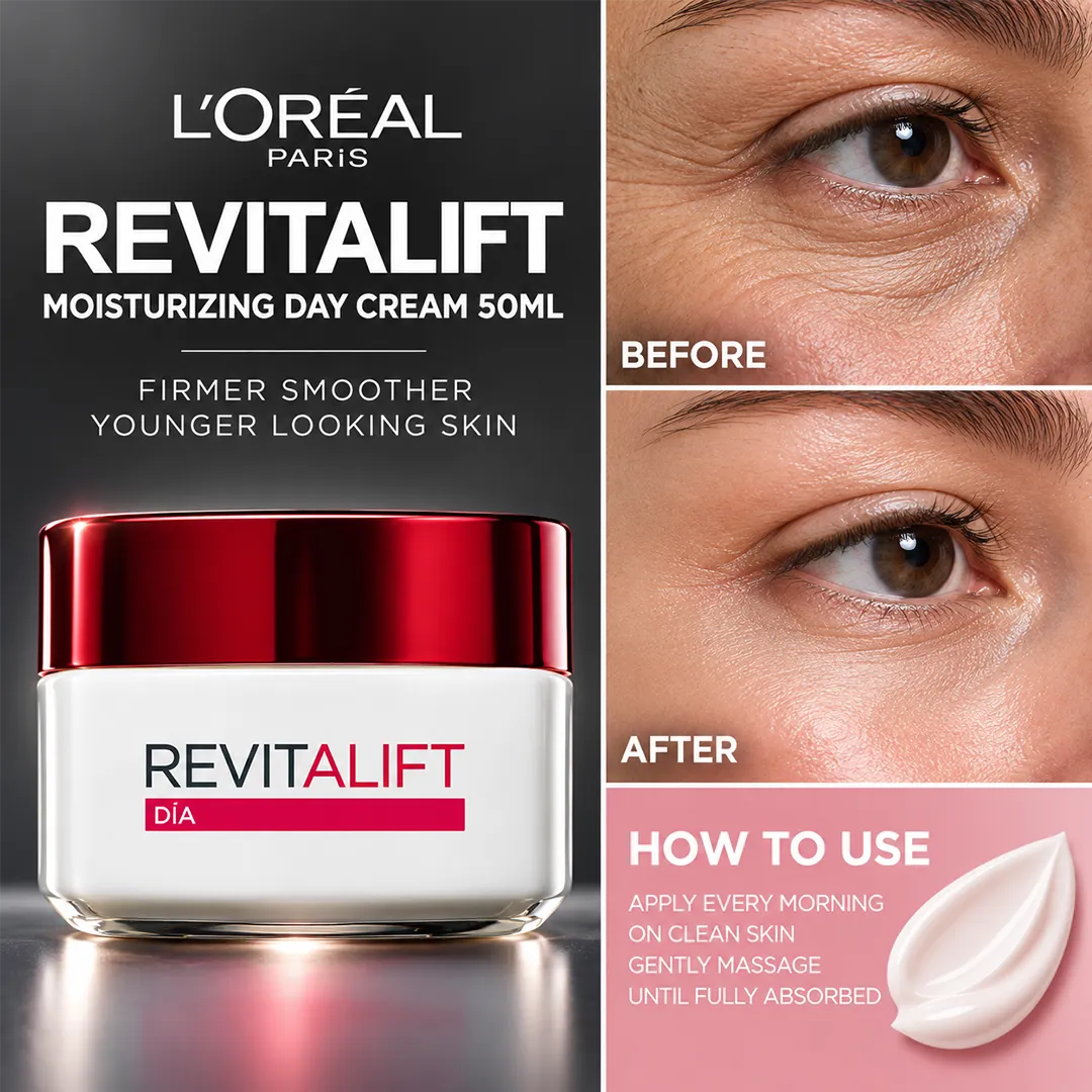 LOREAL REVITALIFT MOISTURIZING DAY CREAM 50ML