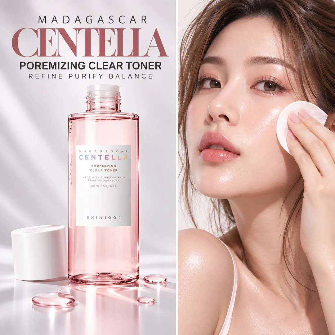 MADAGASCAR CENTELLA POREMIZING CLEAR TONER 210ML