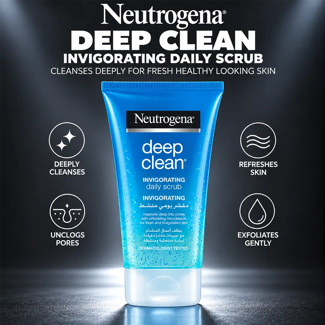NEUTROGENA DEEP CLEAN INVIGORATING DAILY SCRUB