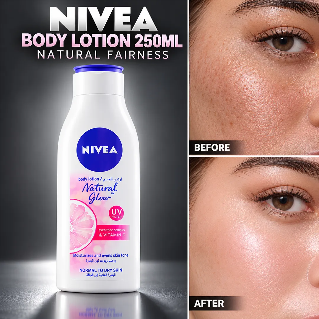 NIVEA BODY LOTION 250ML NATURAL FAIRNESS