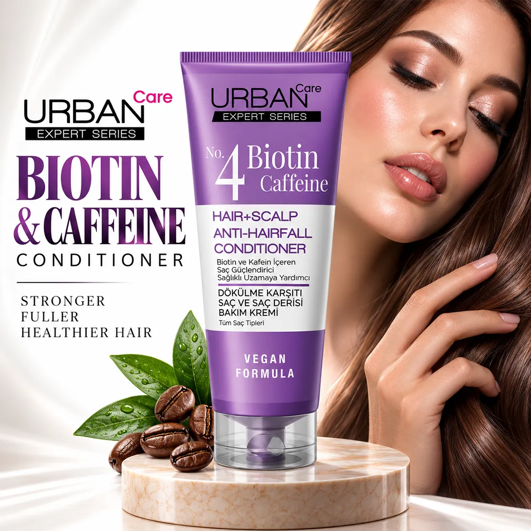 URBAN CARE BIOTIN & CAFFEINE CONDITIONER 200ML