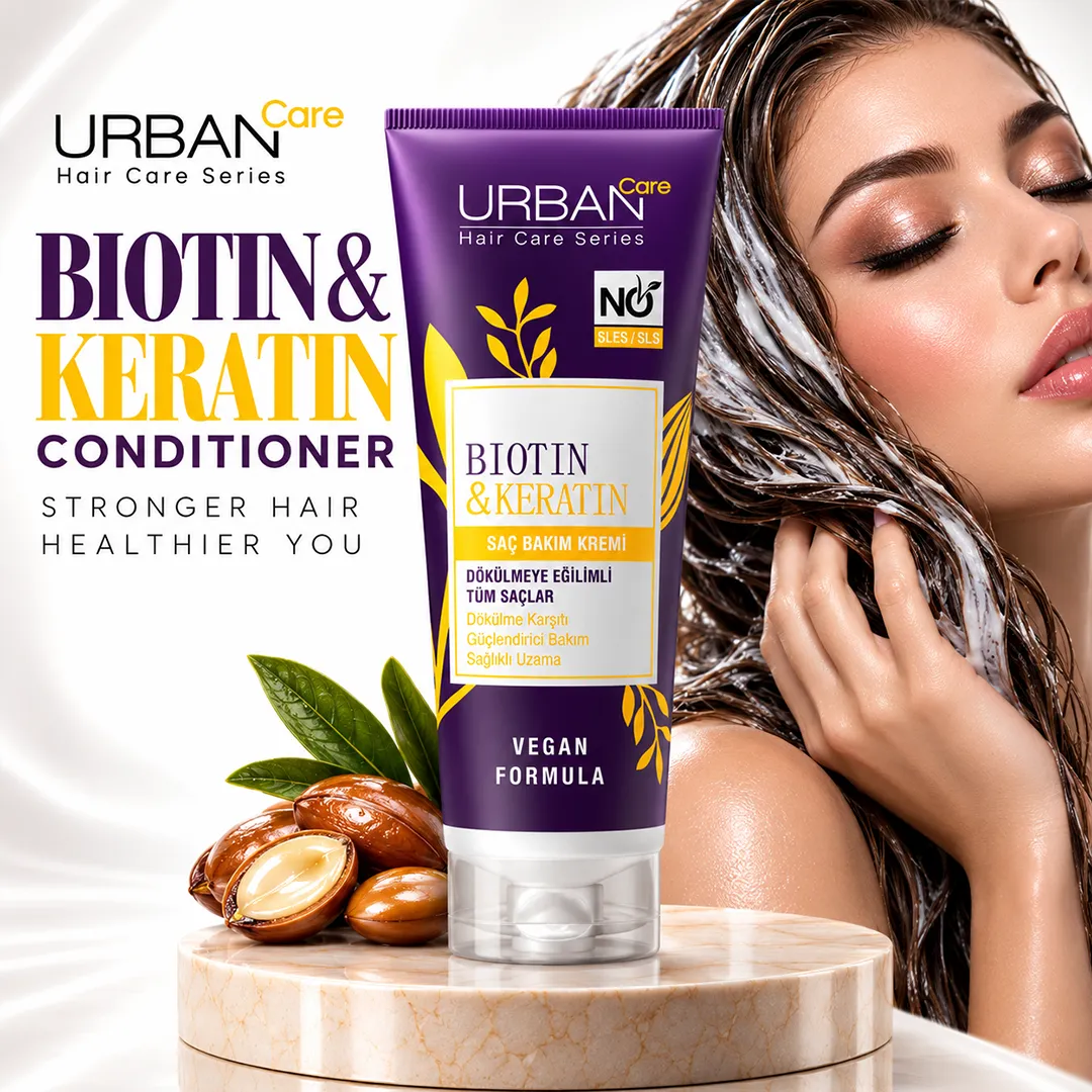 URBAN CARE BIOTIN & KERATIN CONDITIONER 250ML
