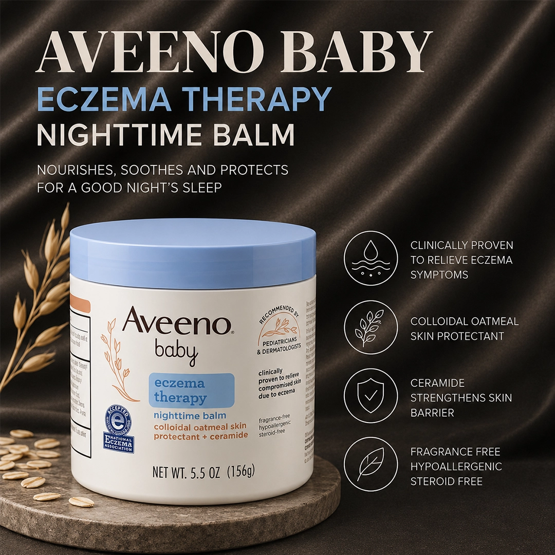 AVEENO BABY NIGHT TIME BALM 156G
