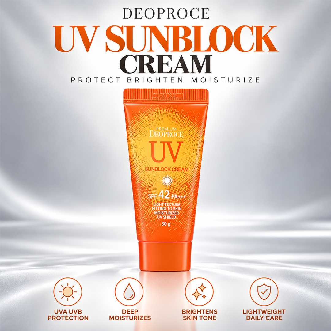 DEOPROCE UV SUNBLOCK CREAM SPF42+ 30G