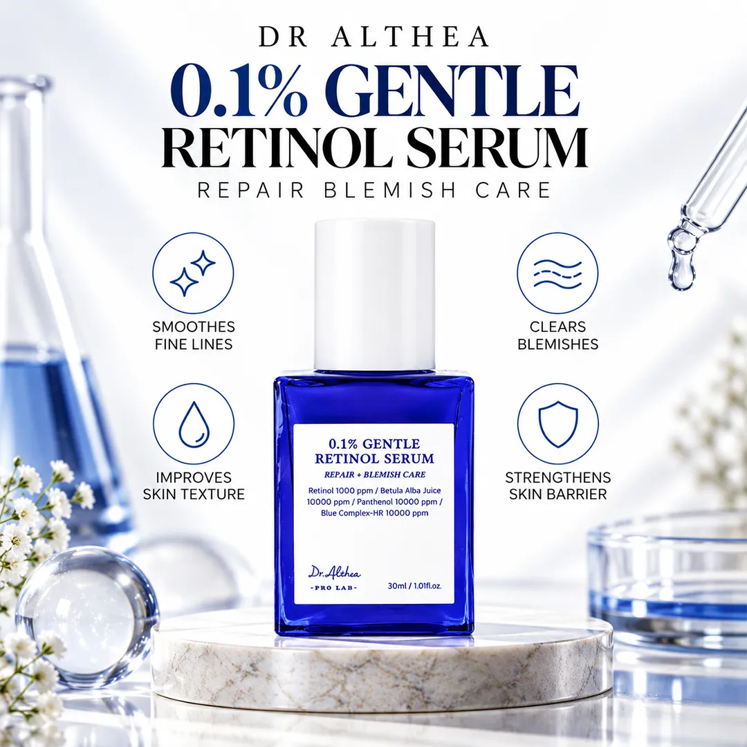 DR ALTHEA 0.1% GENTLE RETINOL SERUM 30ML