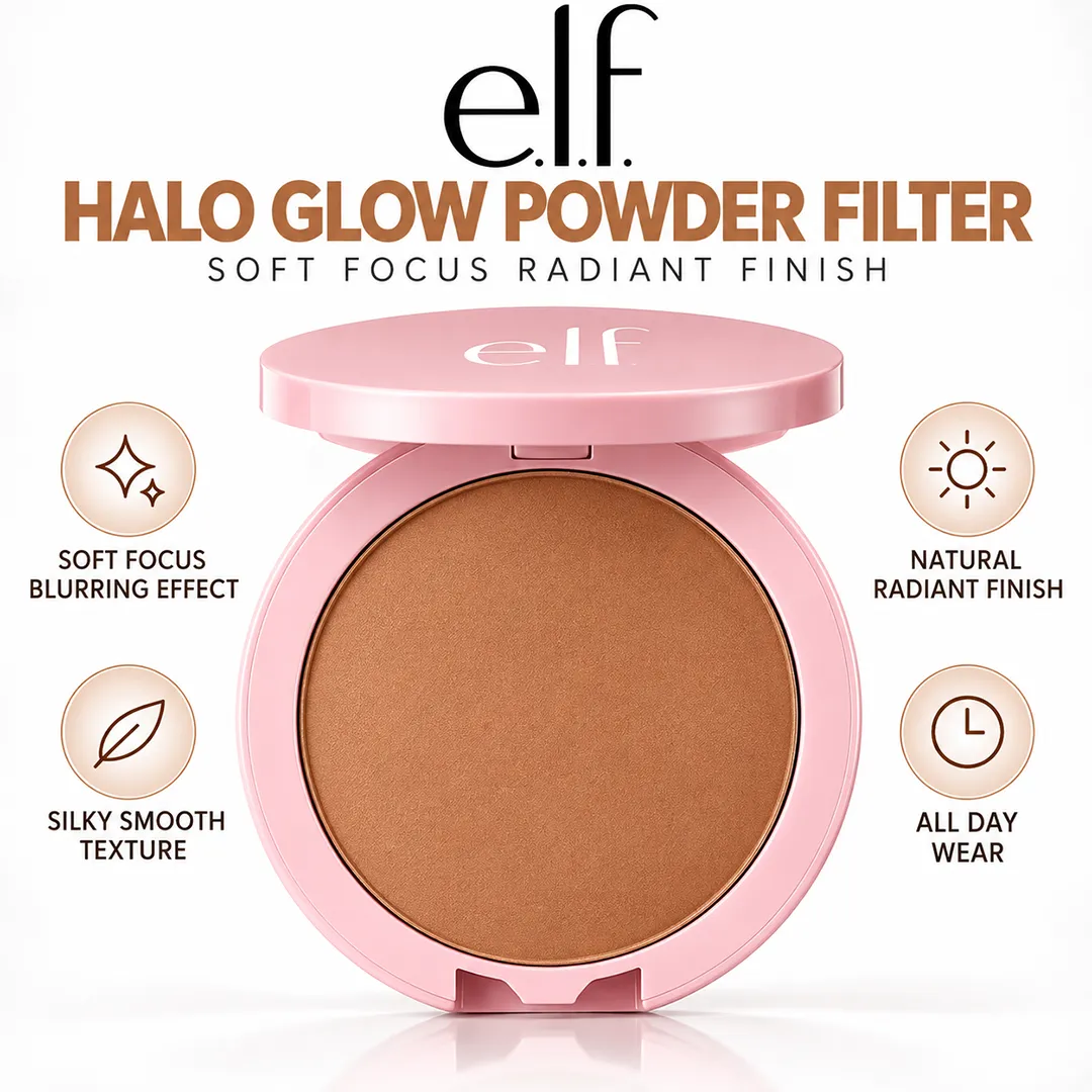 ELF HALO GLOW POWDER FILTER MEDIUM WARM