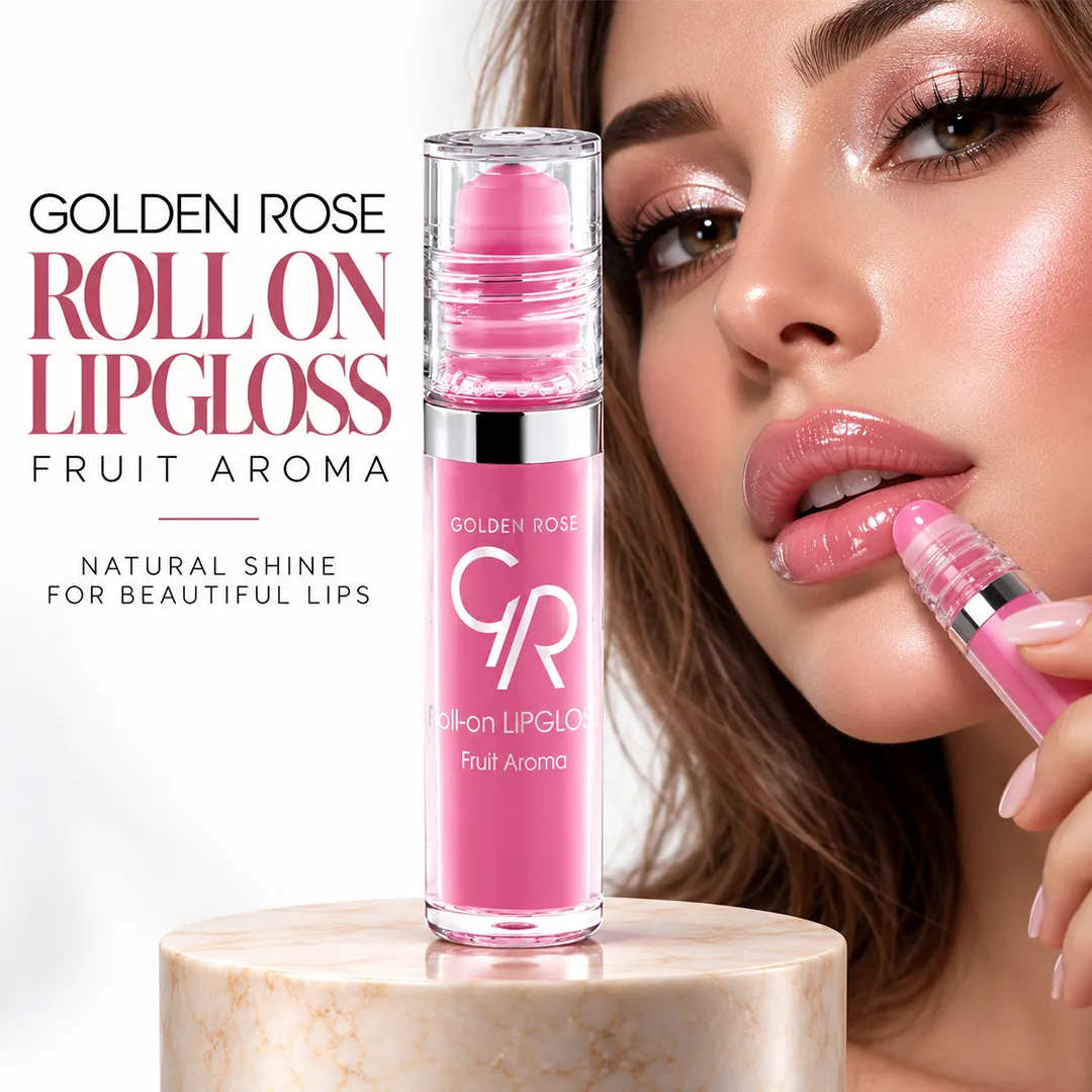 GOLDEN ROSE LIPGLOSS ROLL ON 01