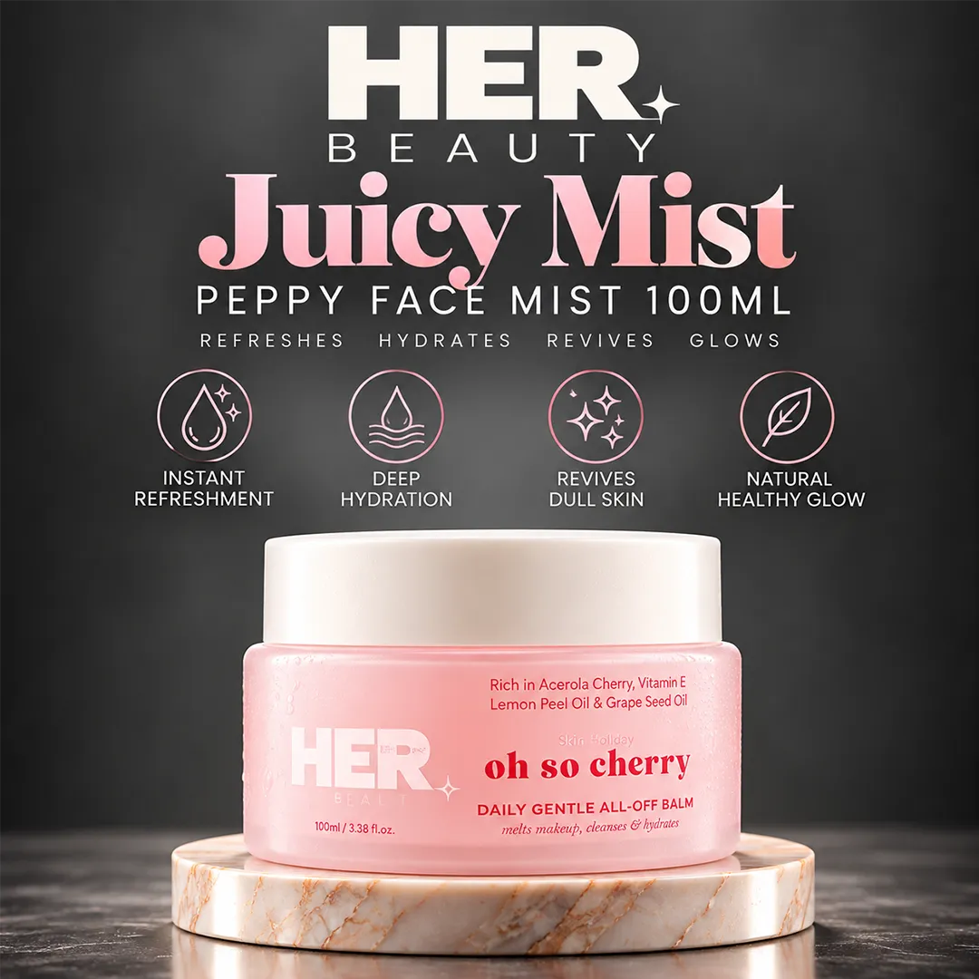 HER BEAUTY JUICY MIST PEPPY FACE MIST 100ML