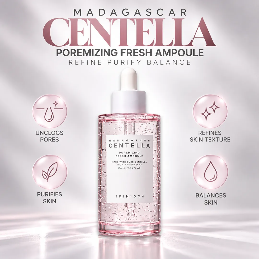 MADAGASCAR CENTELLA POREMIZING FRESH AMPOULE 100ML