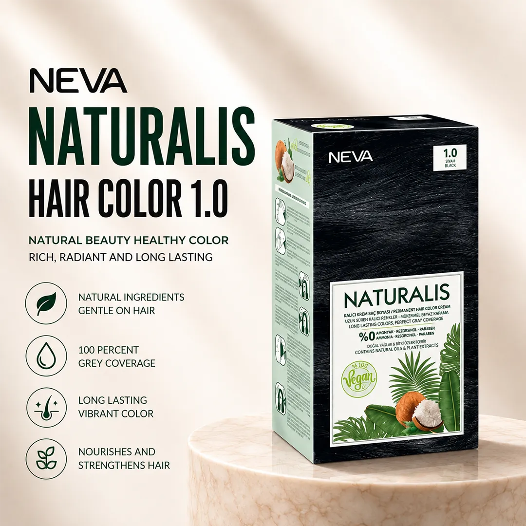NEVA NATURALIS HAIR COLOR 1.0