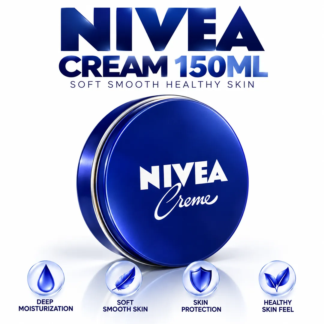 NIVEA CREAM BLUE 150ML.