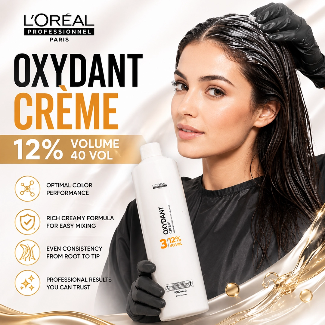 LOREAL PRO OXYDANT CREME 12% VOLUME 1000ML