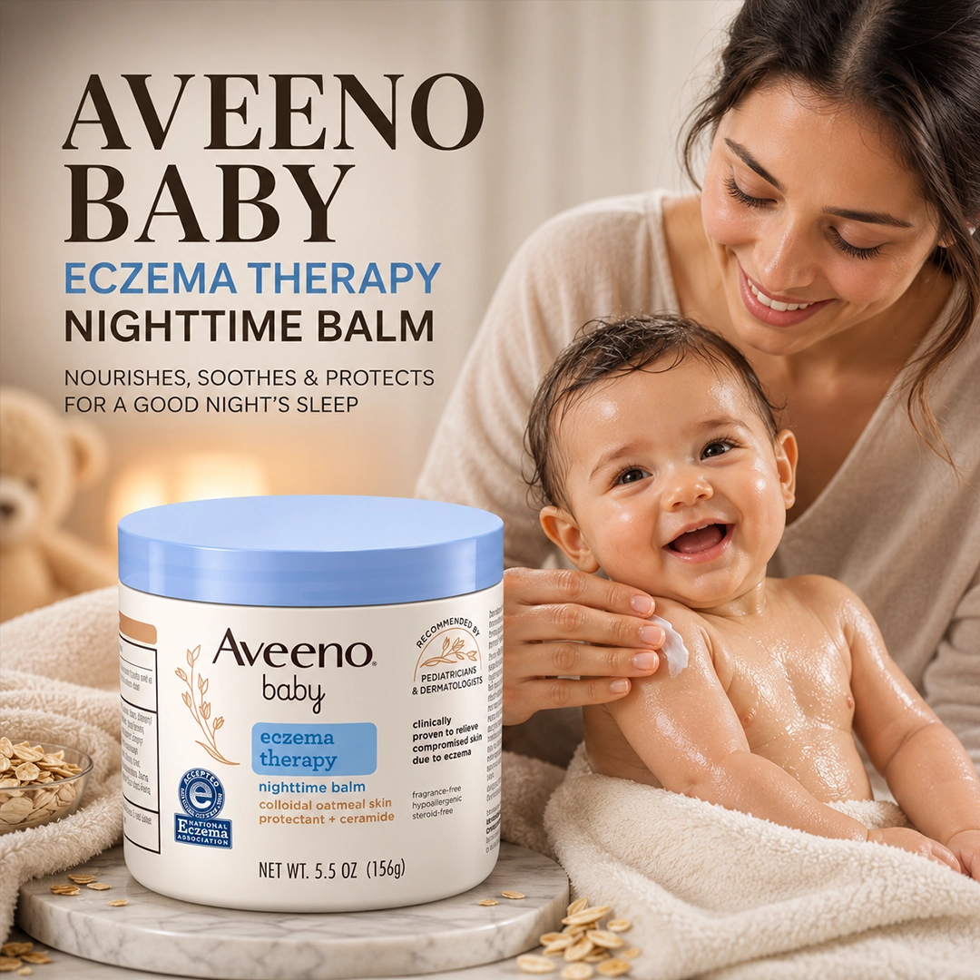 AVEENO BABY NIGHT TIME BALM 156G