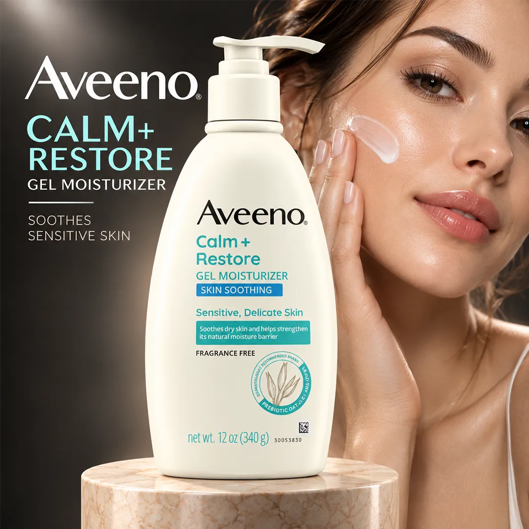 AVEENO CALM RESTORE GEL MOISTURE 340ML