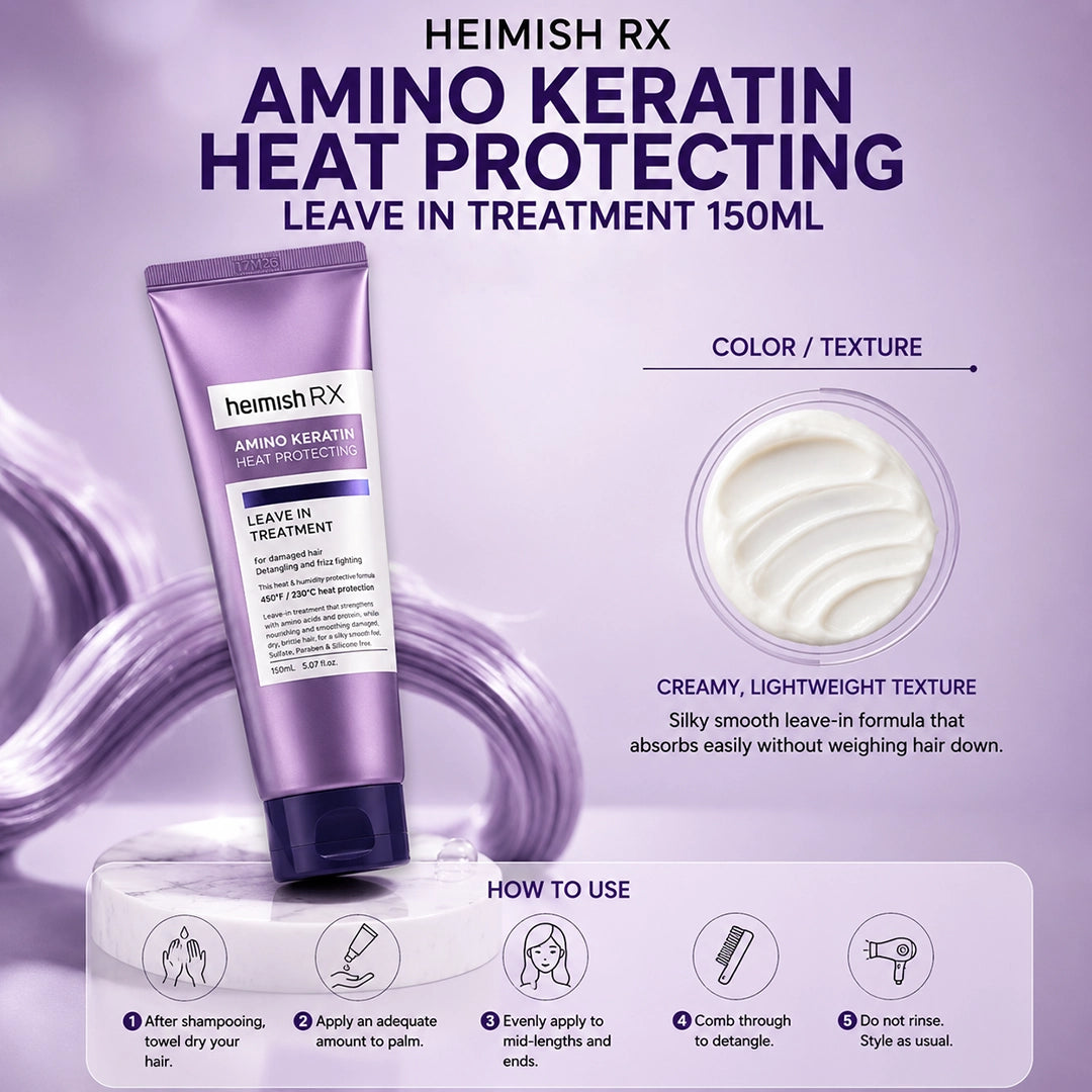 CAILYN HEIMISH RX AMINO KERATIN HEAT PROTECTING LEAVE IN TRE