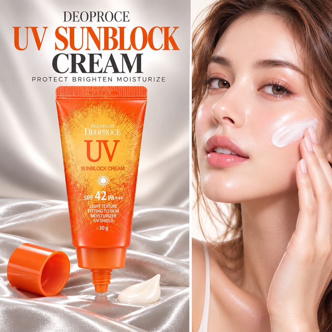DEOPROCE UV SUNBLOCK CREAM SPF42+ 30G
