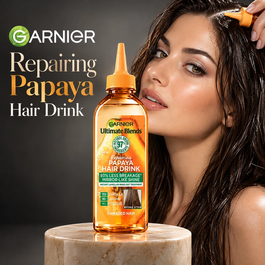 GARNIER REPAIRING PAPAYA HAIR DRINK
